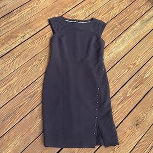 Beautiful Lined Navy Blue Dress